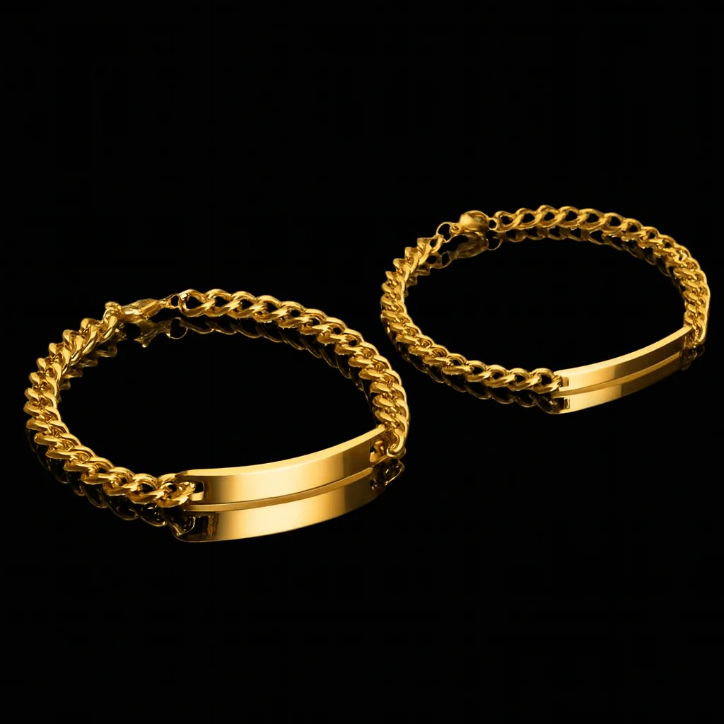 Engraved Bracelets Gift Set - Image 3