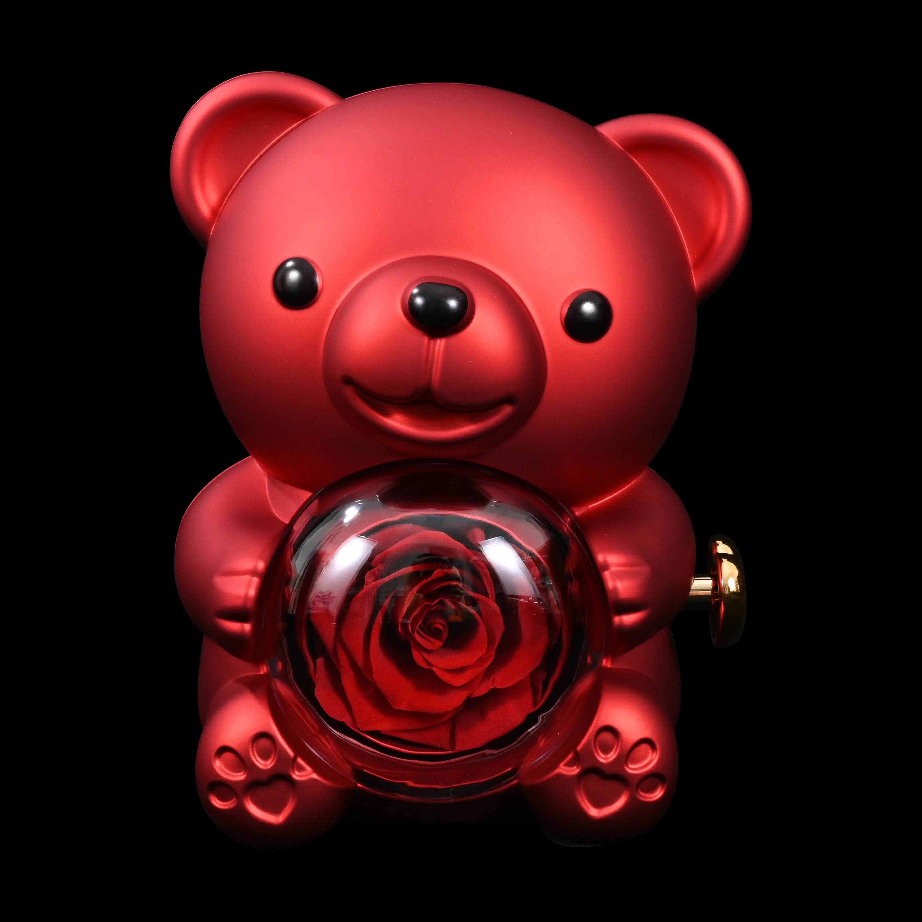 Eternal Rose Bear W/ Engraved Necklace - Image 3