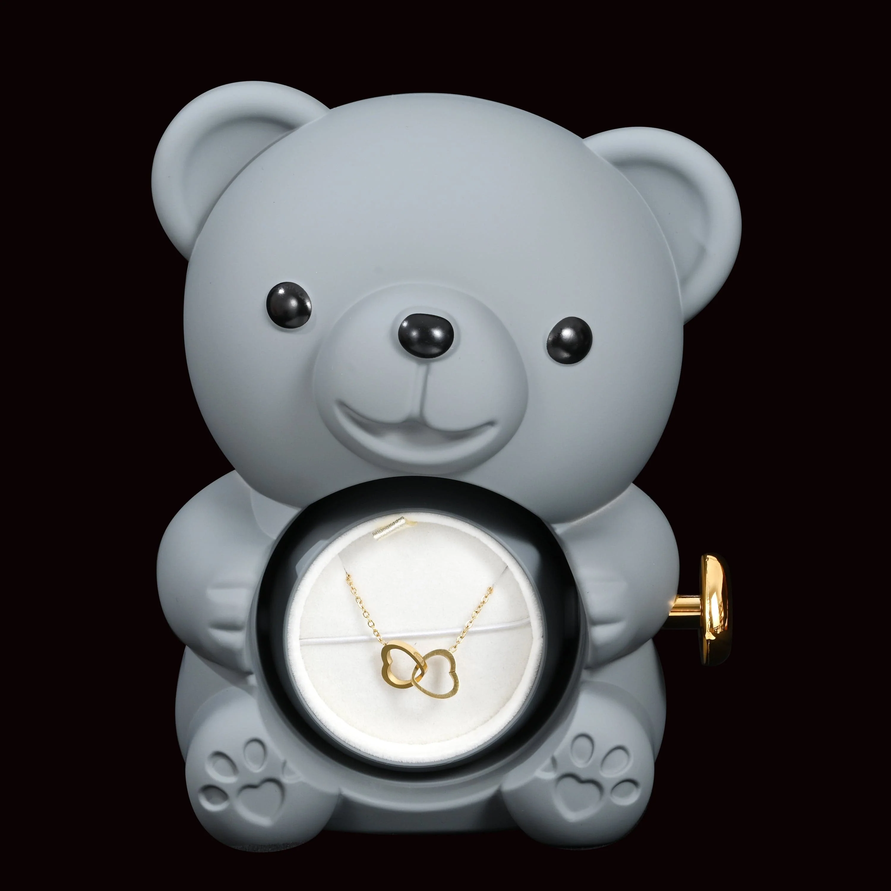 Eternal Rose Bear W/ Engraved Necklace - Image 77